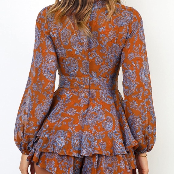 Floral Romper - Picture 3 of 3